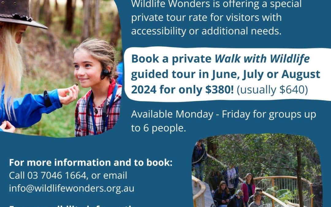 Wildlife Wonders- Accessible Tours Discounted Rates